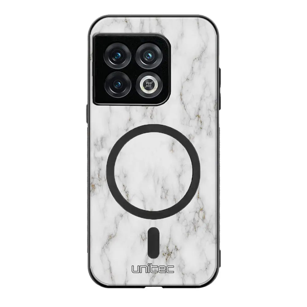 OnePlus 10 Pro marmori suojakuoret - White Marble