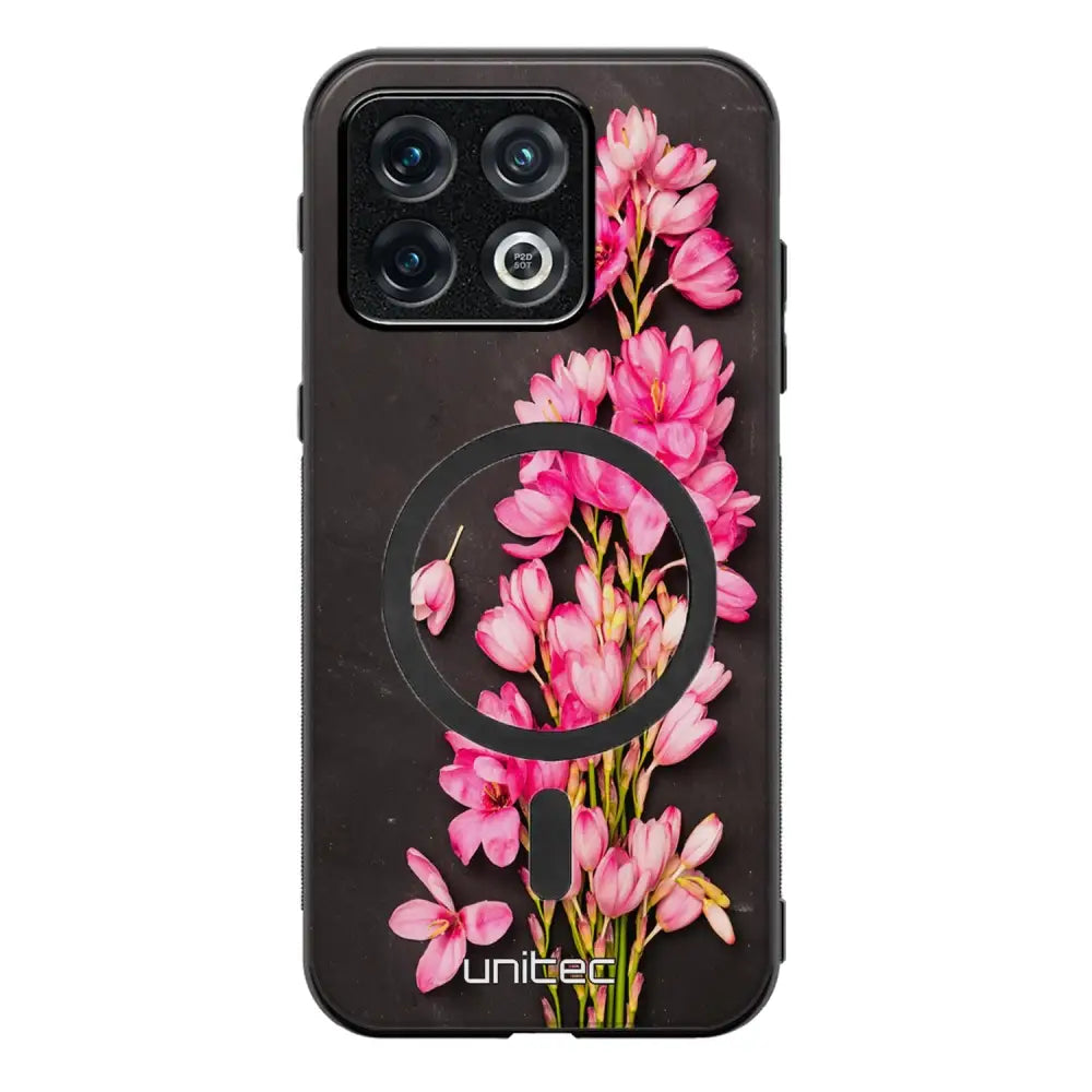 OnePlus 10T kukka suojakuoret - Pink Flowers