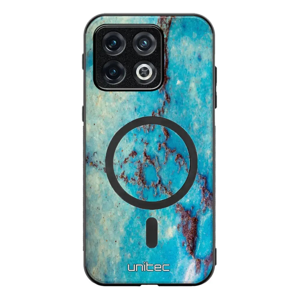 OnePlus 10T marmori suojakuoret - Turquoise Marble