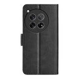 OnePlus 12 Lompakko Suojakotelo - Musta