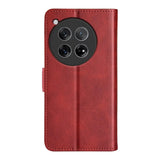OnePlus 12 Lompakko Suojakotelo - Punainen