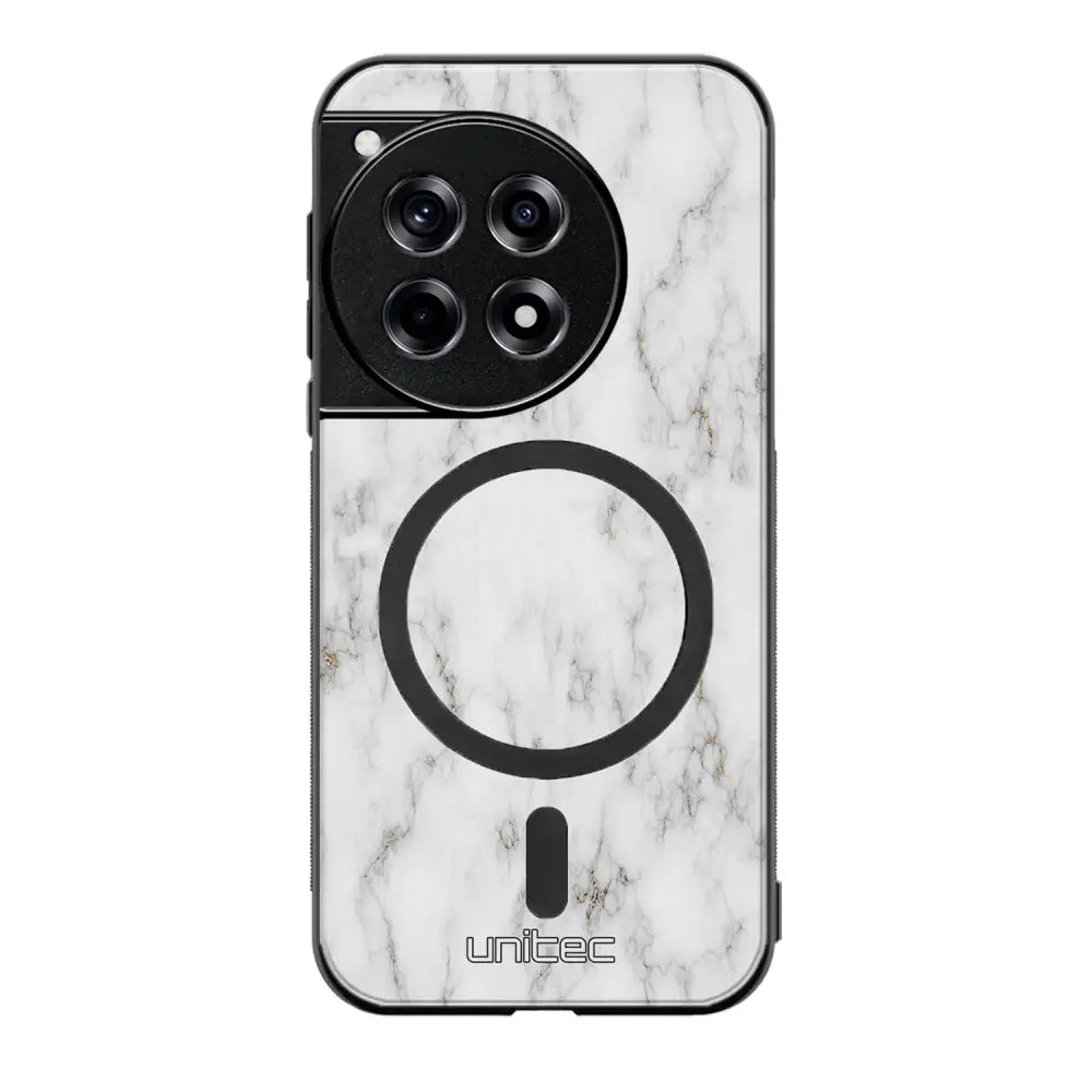 OnePlus 12 marmori suojakuoret - White Marble