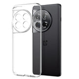 Läpinäkyvä suojaava kuori OnePlus 12:lle, pyöreä nelikameraleikkaus