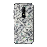 OnePlus 6 seteli suojakuoret - Dollarit - Ei