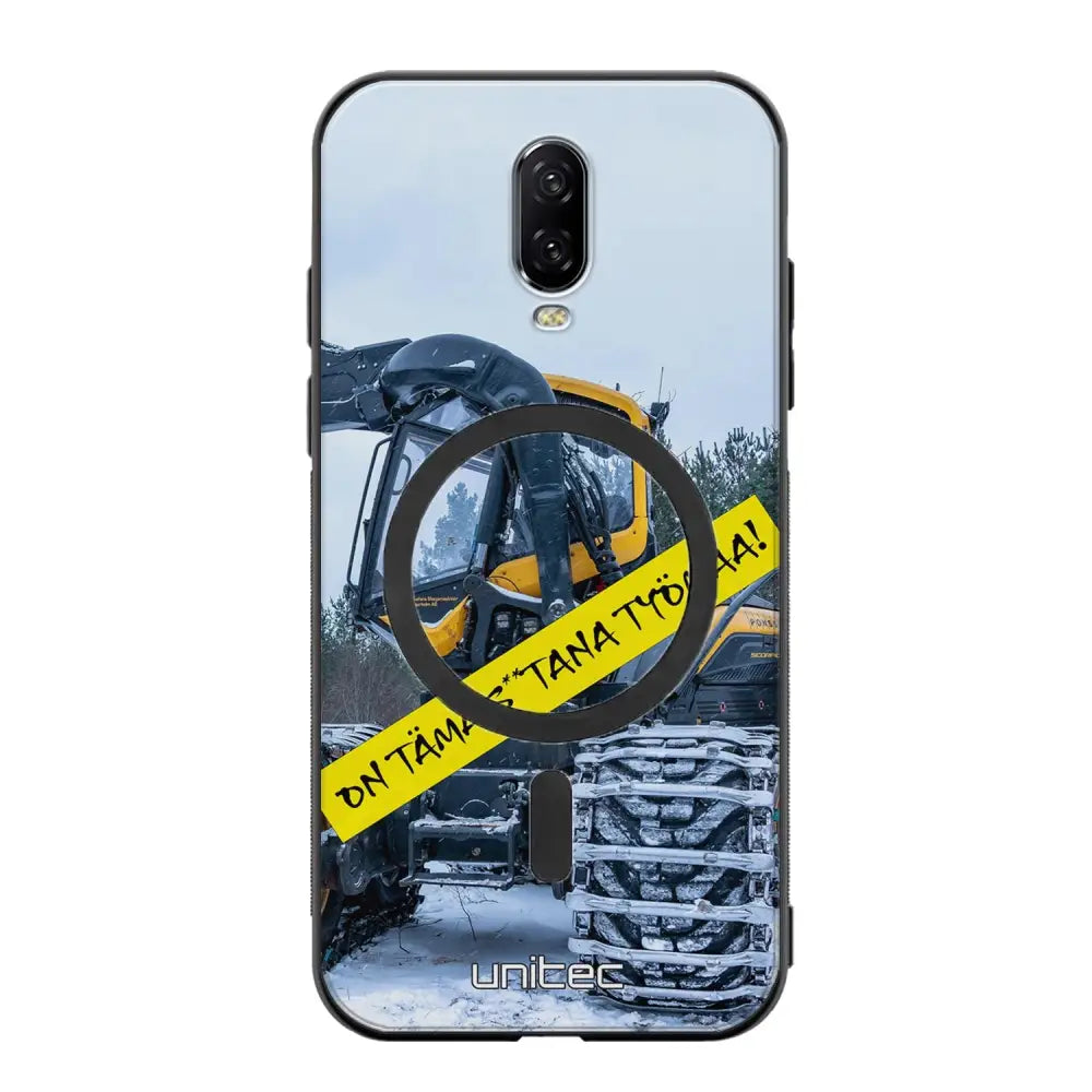 OnePlus 6T meemi suojakuoret - Työmaa