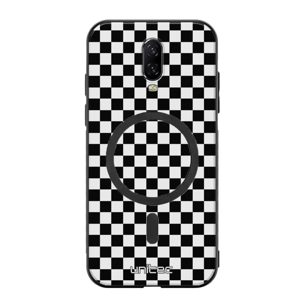 OnePlus 6T suojakuoret - Black And White