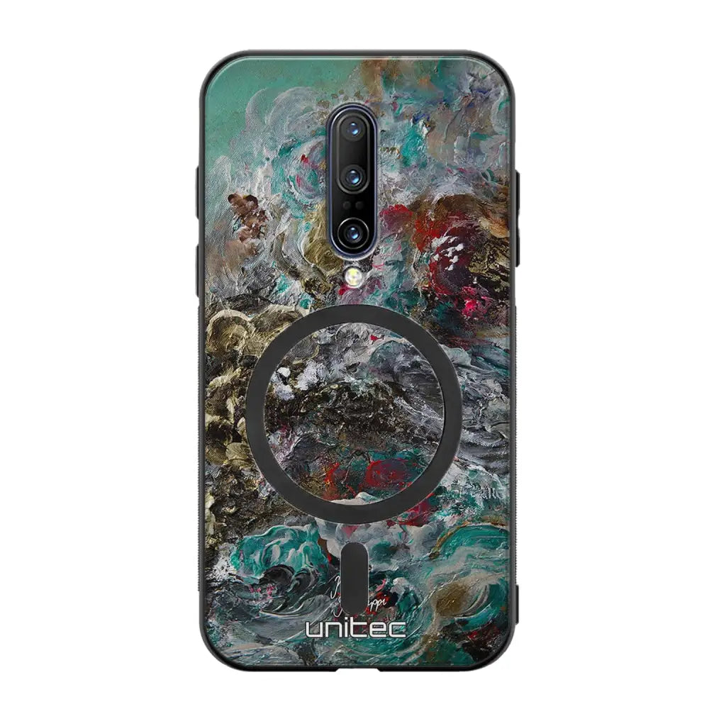 OnePlus 7 Pro modern art suojakuoret - Heart Knows - Noora Kämppi