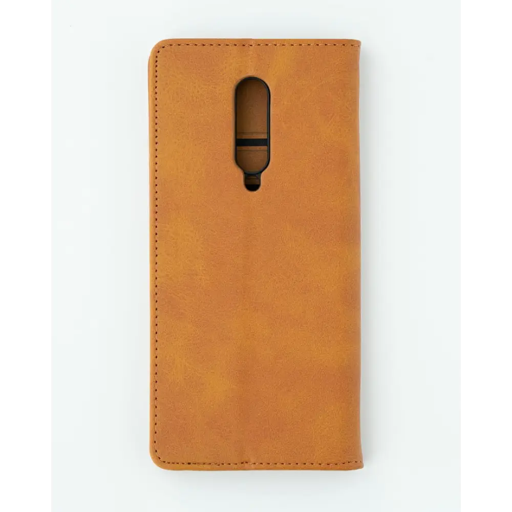 OnePlus 7 Pro Unitec Lompakko Suojakotelo Ruskea