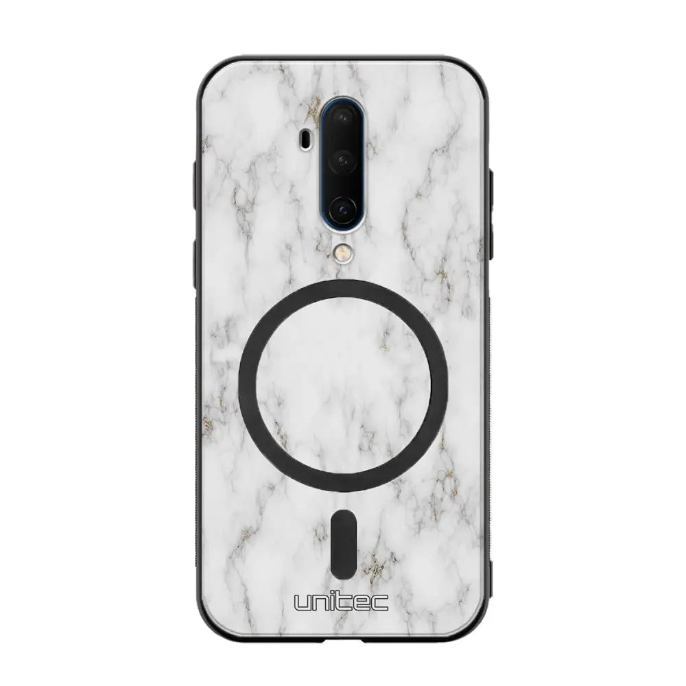 OnePlus 7T Pro marmori suojakuoret - White Marble