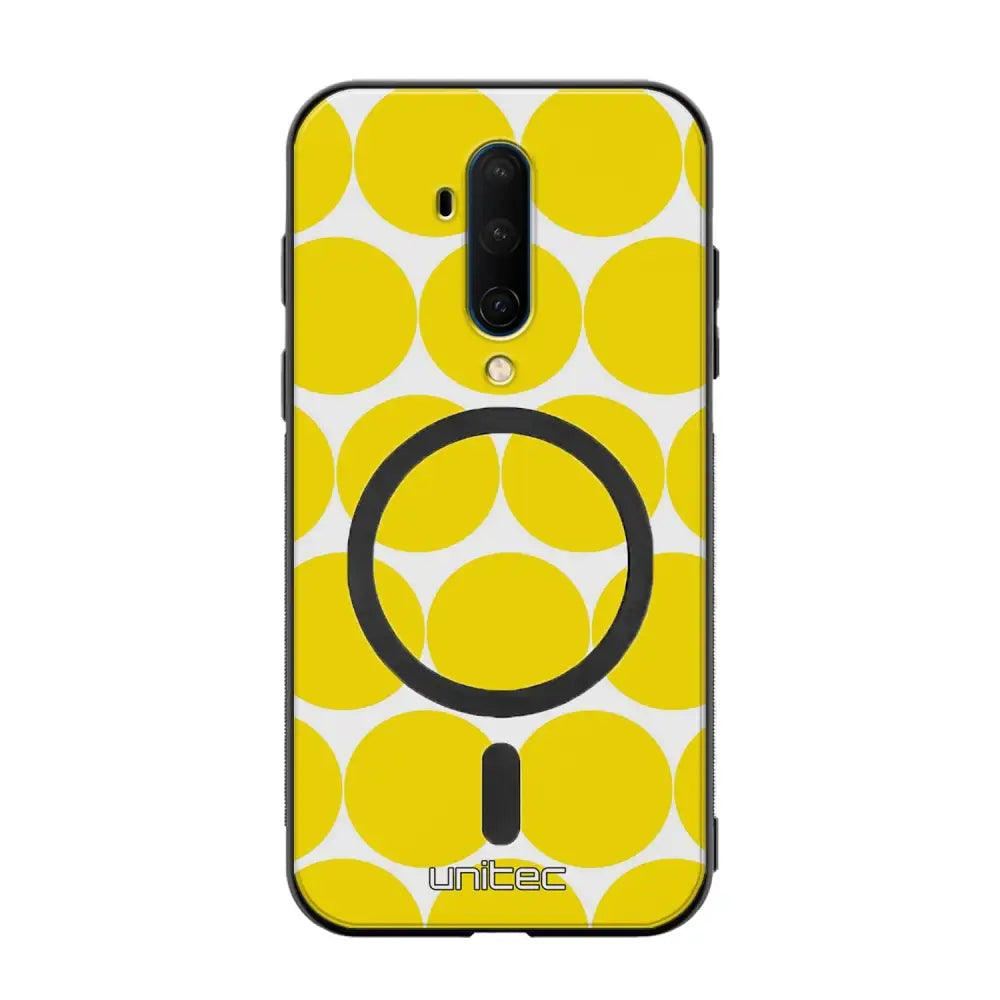 OnePlus 7T Pro pallo suojakuoret - Keltainen Pallo