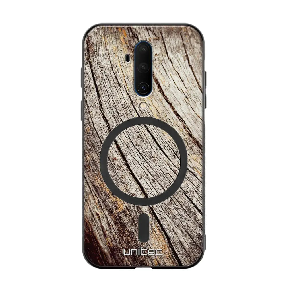 OnePlus 7T Pro suojakuoret - Wooden Stump