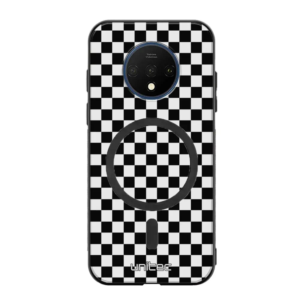 OnePlus 7T suojakuoret - Black And White
