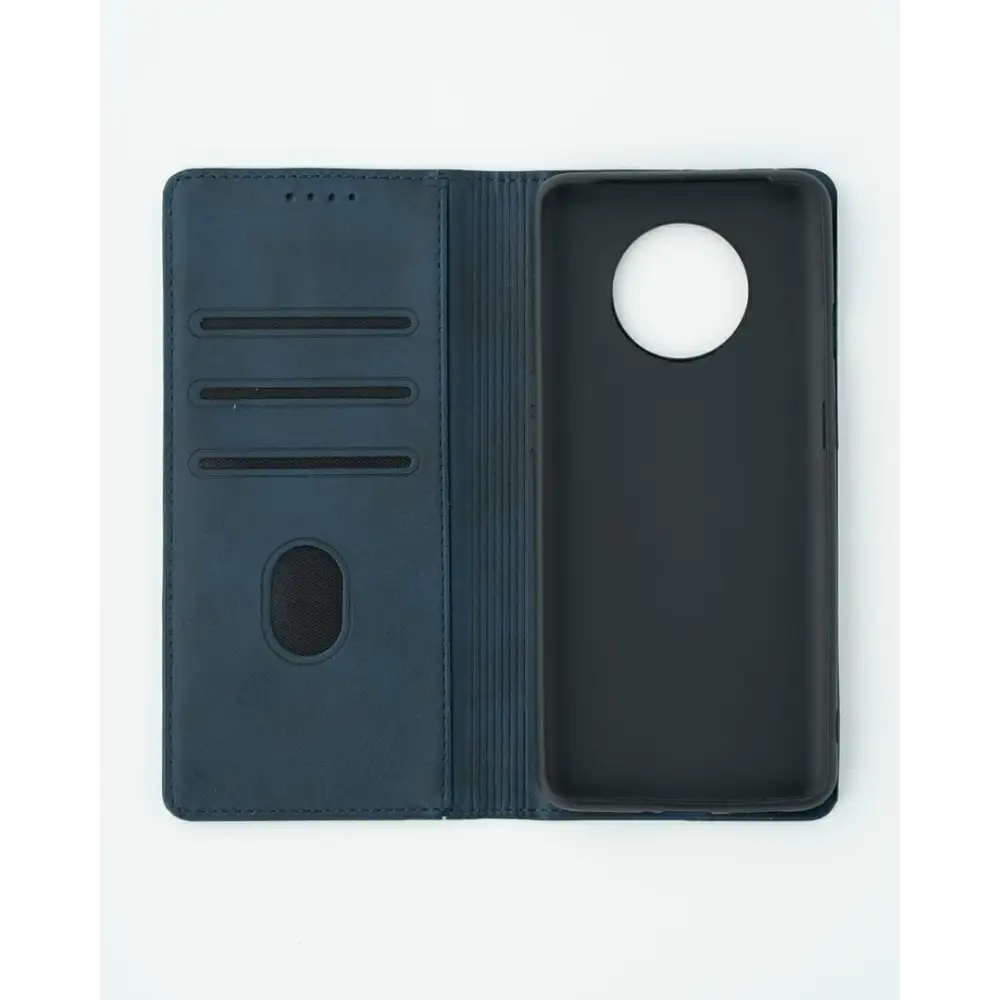 OnePlus 7T Unitec Lompakko Suojakotelo Sininen