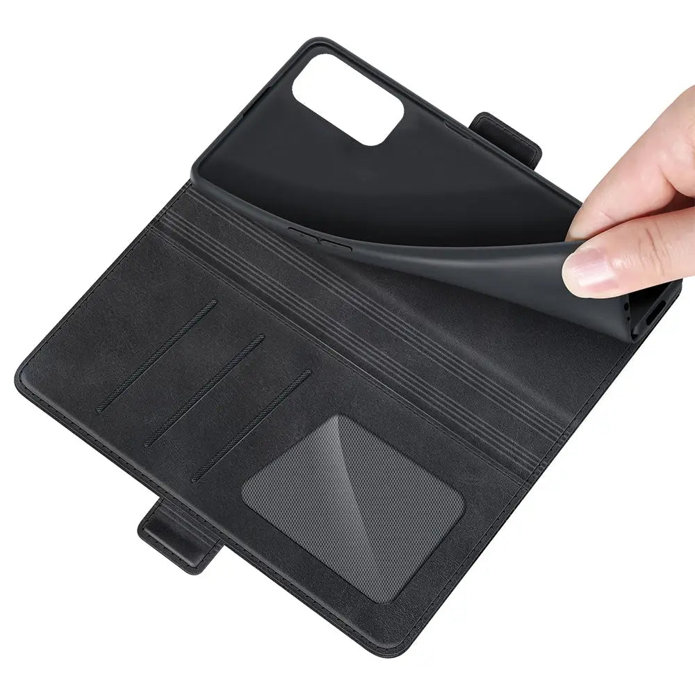 Oneplus Nord 2 Lompakko Suojakotelo Musta