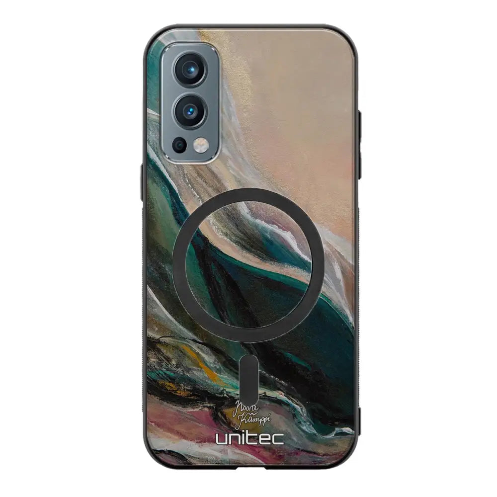 OnePlus Nord 2 modern art suojakuoret - Nudge - Noora Kämppi