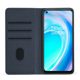 OnePlus Nord 2T 5G Unitec Lompakko Suojakotelo Sininen
