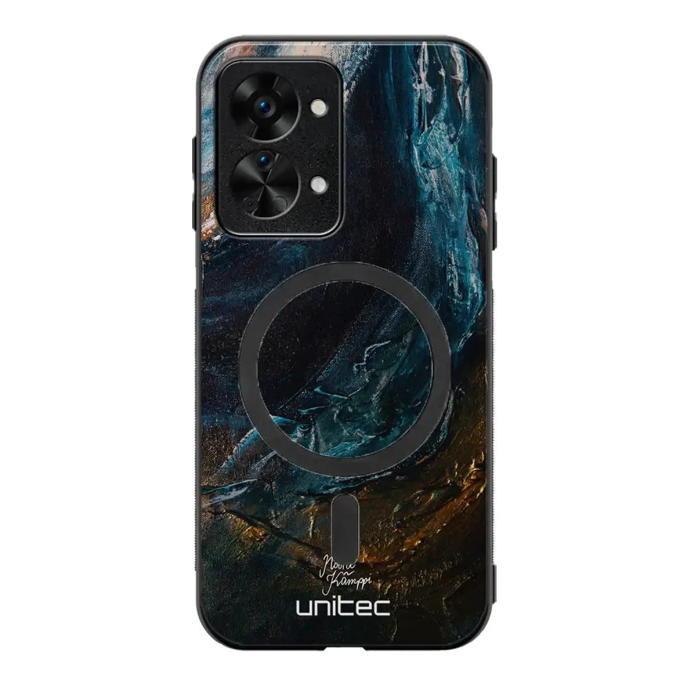 OnePlus Nord 2T luonnon lumo suojakuoret - Vulcan - Noora Kämppi