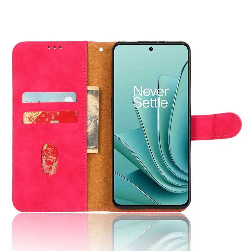 OnePlus Nord 3 Lompakko Suojakuori Ruusunpunainen