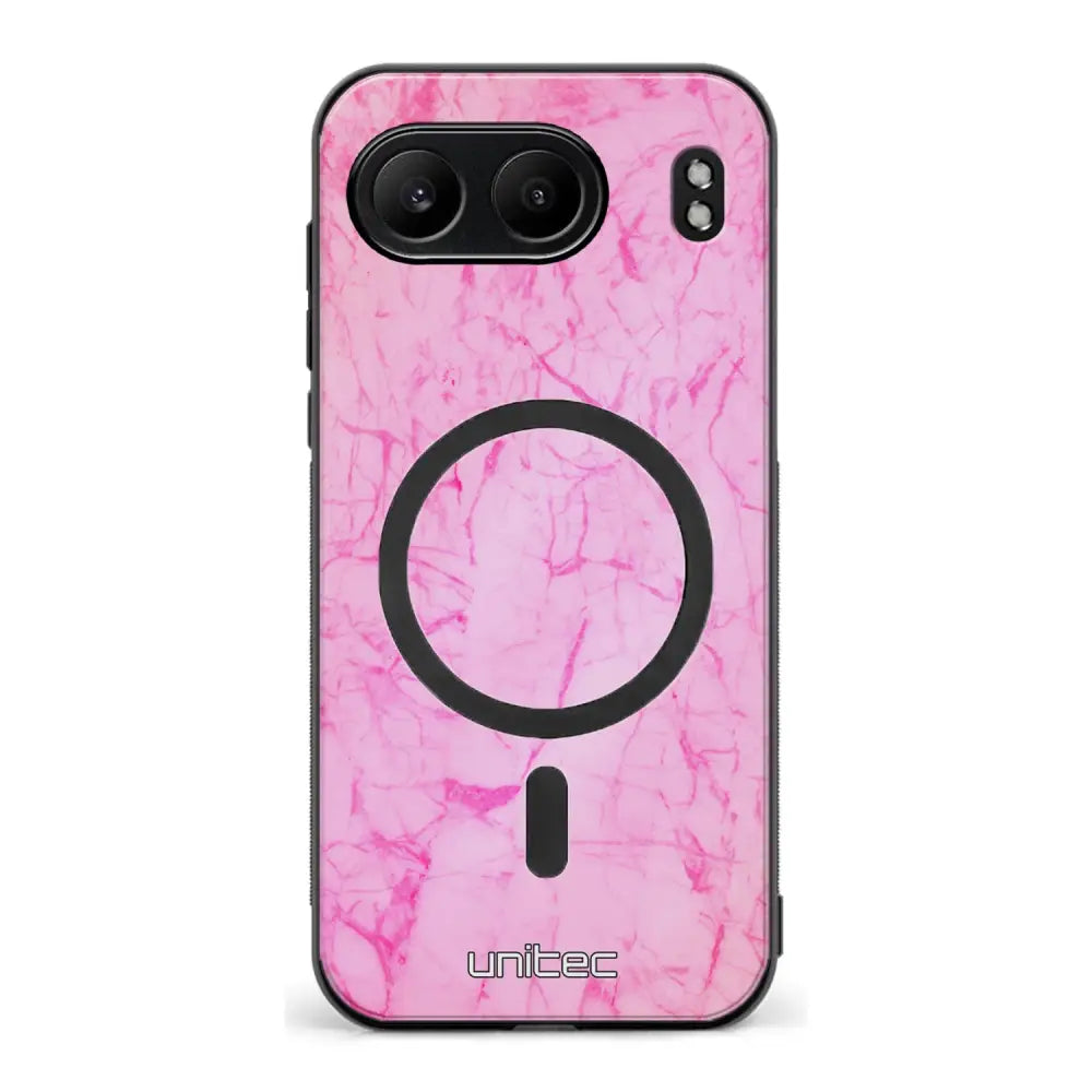 OnePlus Nord 4 marmori suojakuoret - Light Pink Marble