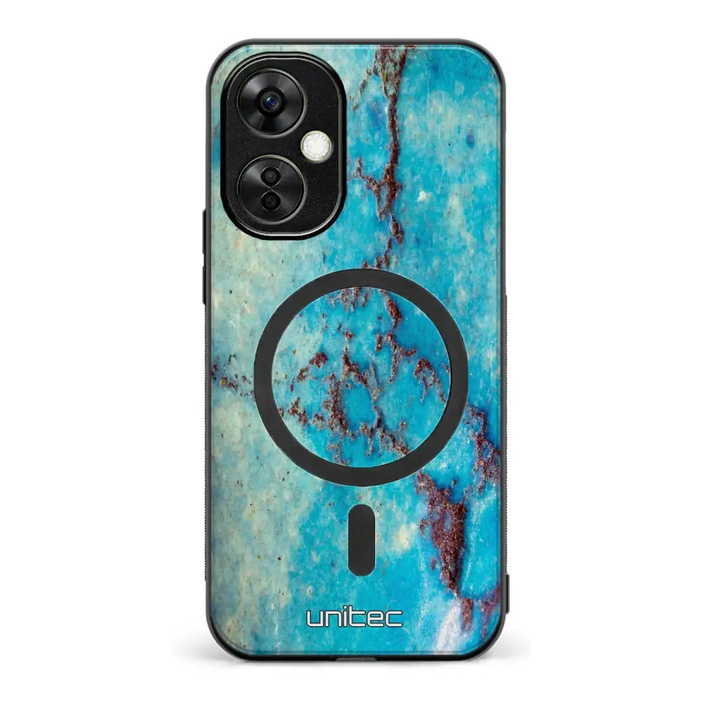 OnePlus Nord CE 3 Lite marmori suojakuoret - Turquoise Marble
