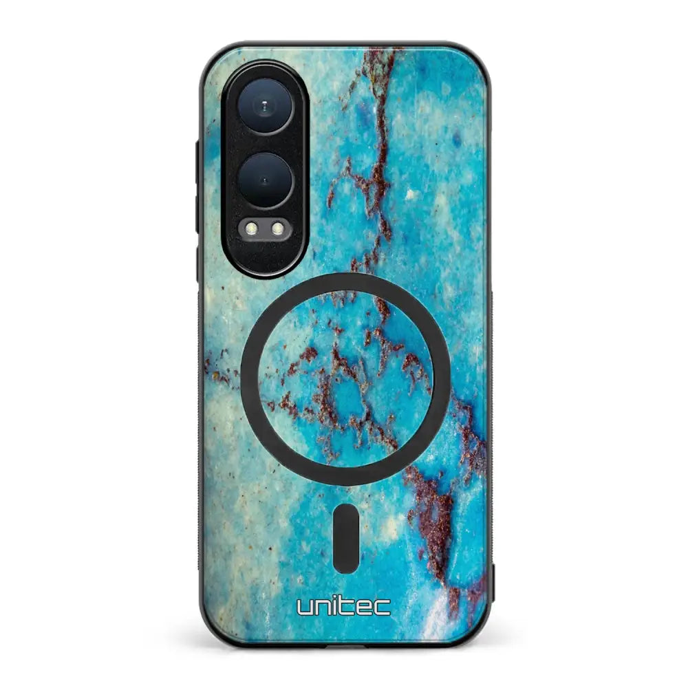 OnePlus Nord CE 4 Lite marmori suojakuoret - Turquoise Marble