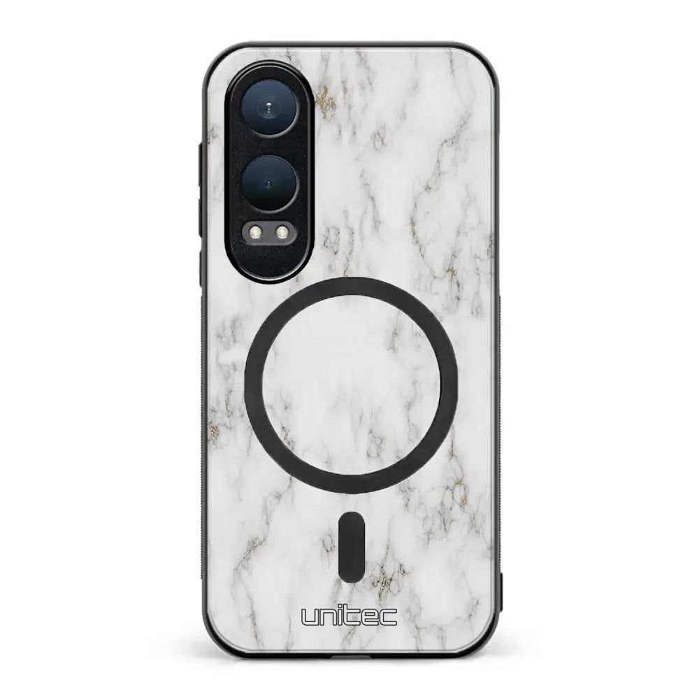 OnePlus Nord CE 4 Lite marmori suojakuoret - White Marble