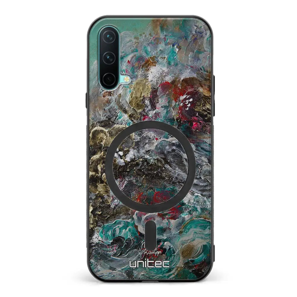 OnePlus Nord CE modern art suojakuoret - Heart Knows - Noora Kämppi