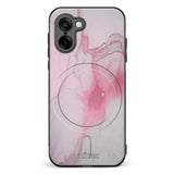 OnePlus Nord CE5 marmori suojakuoret Pink Pok Rie