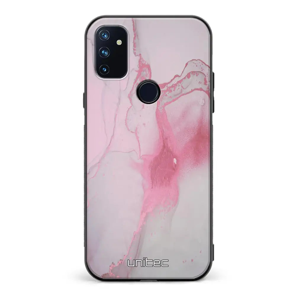 OnePlus Nord N100 marmori suojakuoret - Pink Pok Rie - Ei