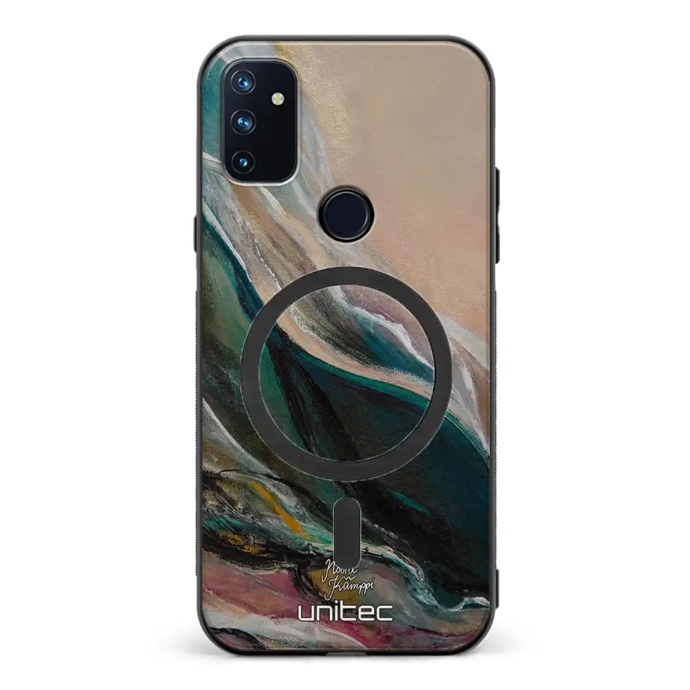 OnePlus Nord N100 modern art suojakuoret - Nudge - Noora Kämppi