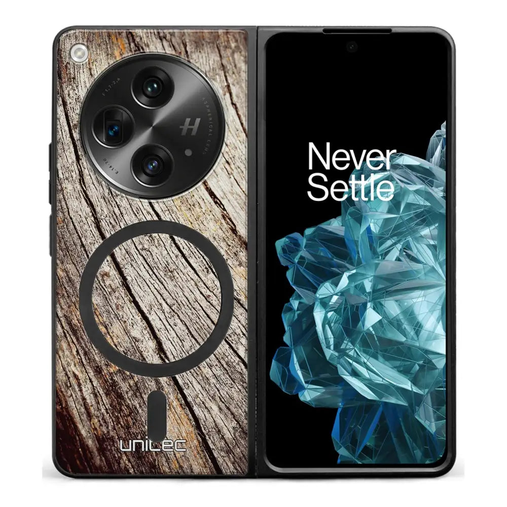 OnePlus Open suojakuoret - Wooden Stump