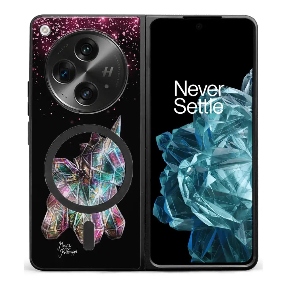 OnePlus Open unicorn suojakuoret - Pinkki - Noora Kämppi