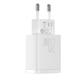 Puhelimen laturi USB ja USB-C liittimellä 20W