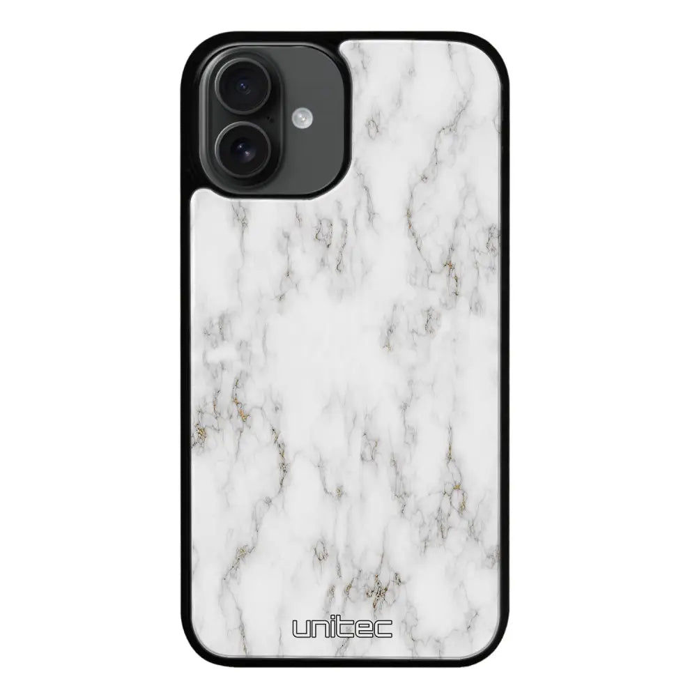 Puhelimen marmori suojakuoret - White Marble - Ei