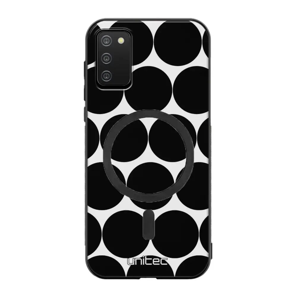 Samsung Galaxy A02s pallo suojakuoret - Musta Pallo