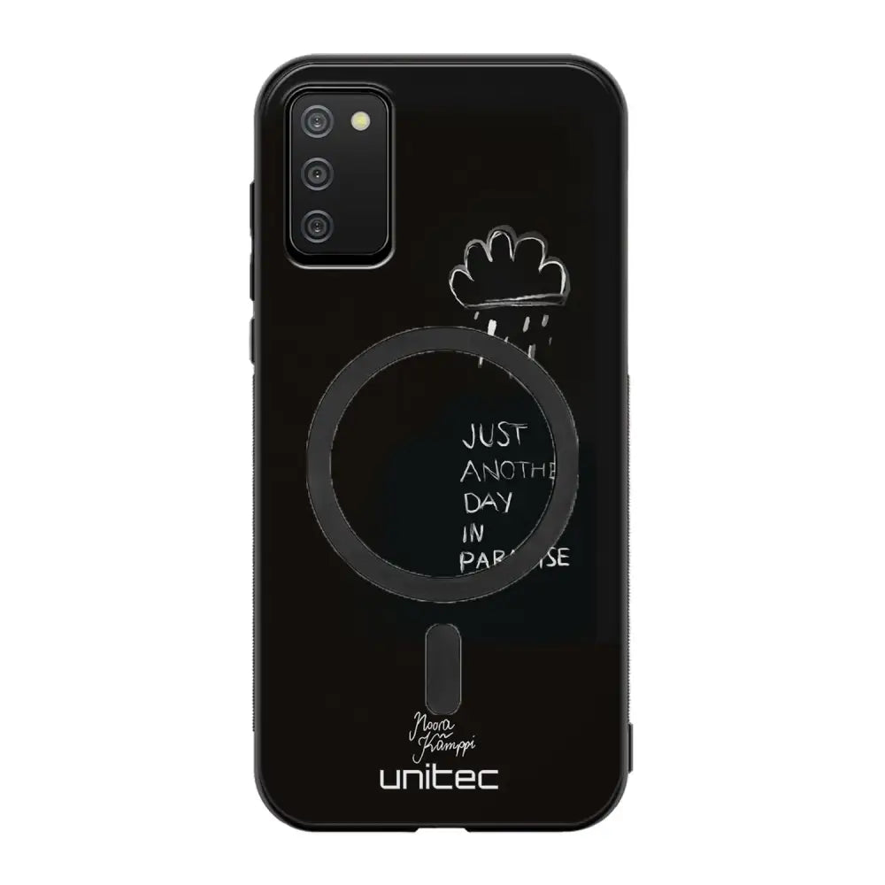 Samsung Galaxy A02s surrealistic sadness suojakuoret - Just Another Day - Noora Kämppi