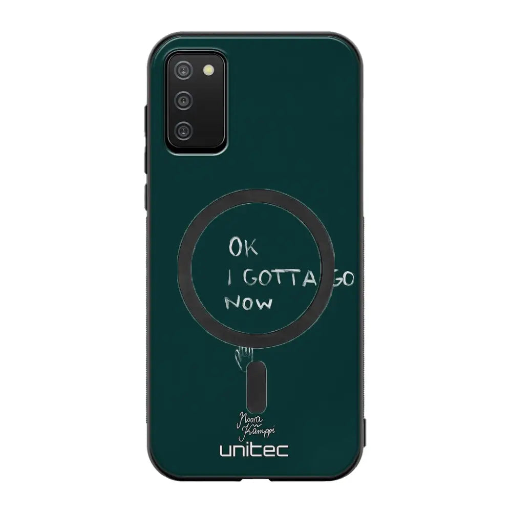 Samsung Galaxy A02s surrealistic sadness suojakuoret - Ok I Gotta Go - Noora Kämppi