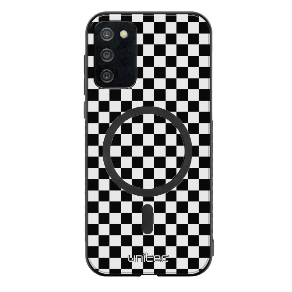 Samsung Galaxy A03s suojakuoret - Black And White