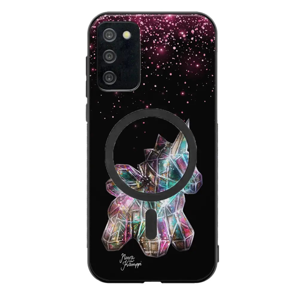 Samsung Galaxy A03s unicorn suojakuoret - Pinkki - Noora Kämppi