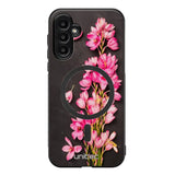 Samsung Galaxy A05s kukka suojakuoret - Pink Flowers