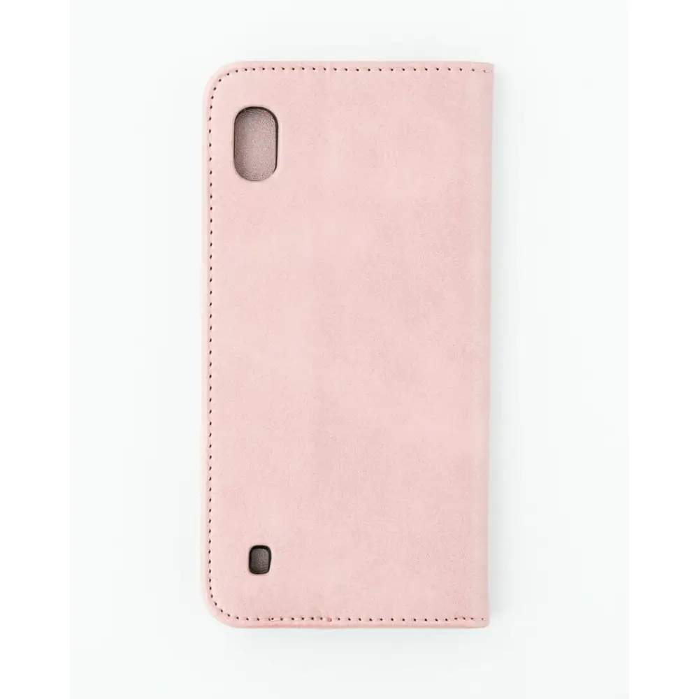 Samsung Galaxy A10 Unitec Lompakko Suojakotelo Ruusukulta