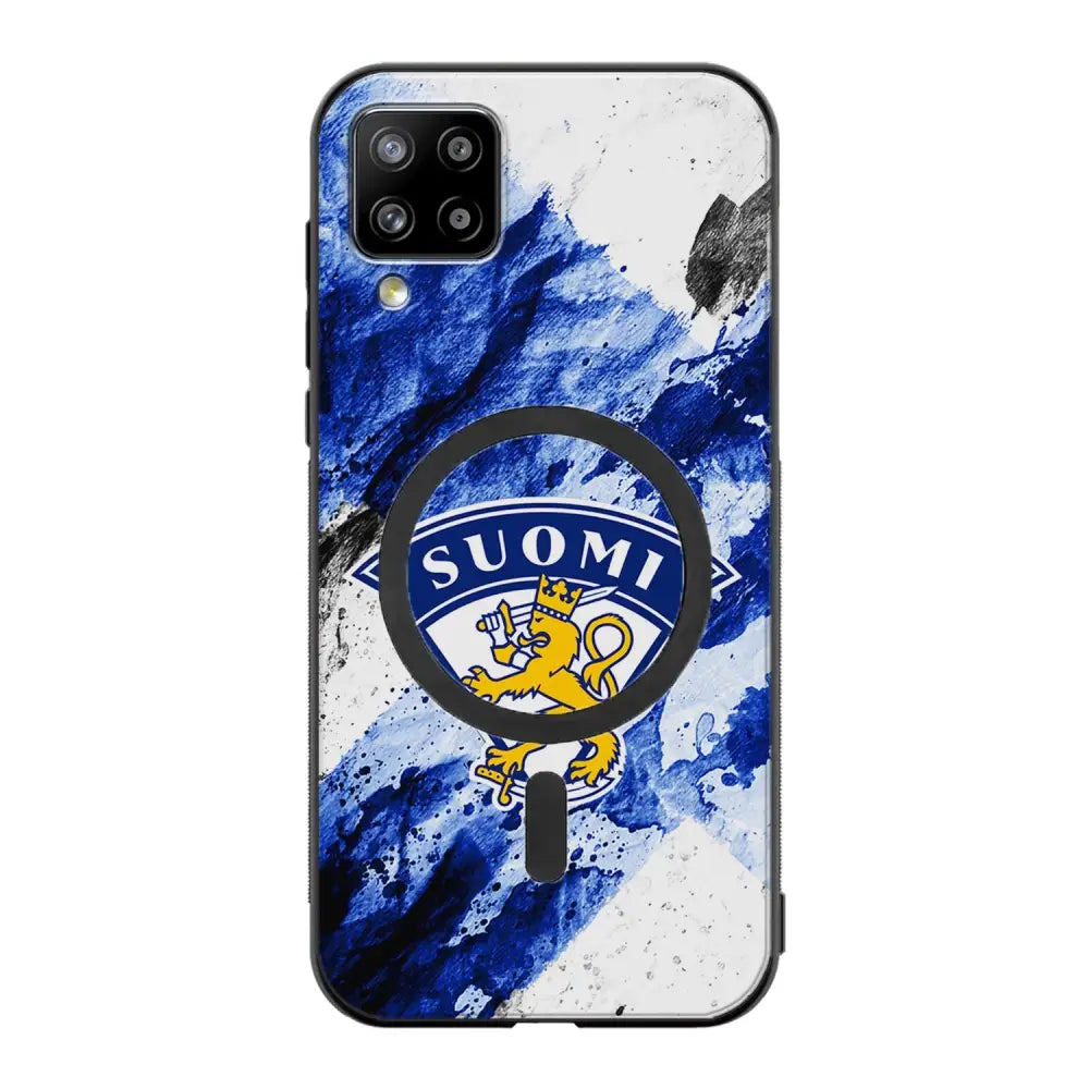 Samsung Galaxy A12 jääkiekko suojakuoret - Leijonat