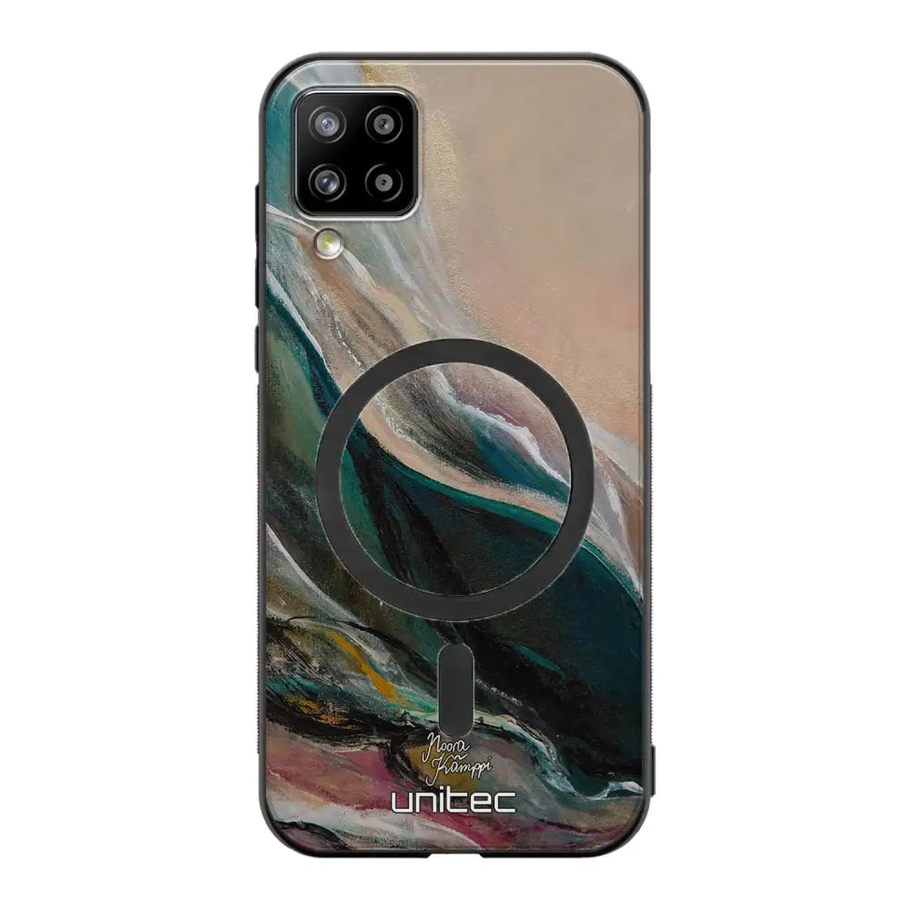 Samsung Galaxy A12 modern art suojakuoret - Nudge - Noora Kämppi