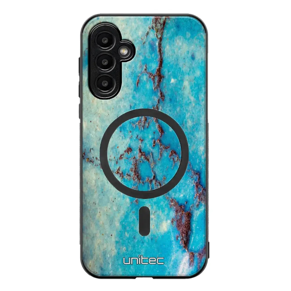 Samsung Galaxy A16 marmori suojakuoret - Turquoise Marble