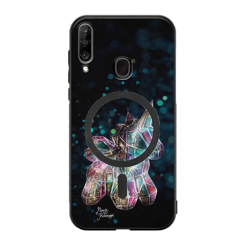 Samsung Galaxy A20s unicorn suojakuoret - Sininen - Noora Kämppi