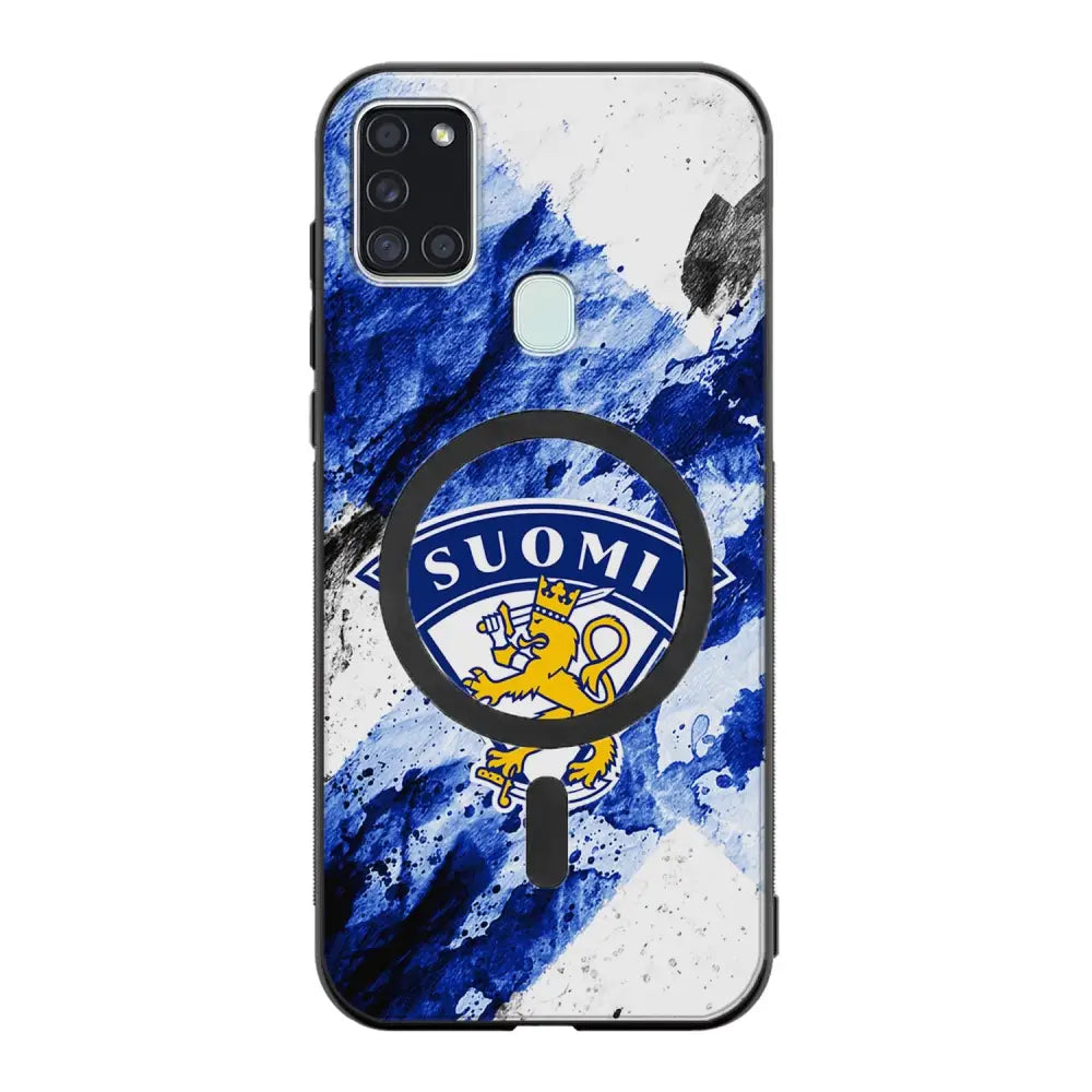 Samsung Galaxy A21s jääkiekko suojakuoret - Leijonat