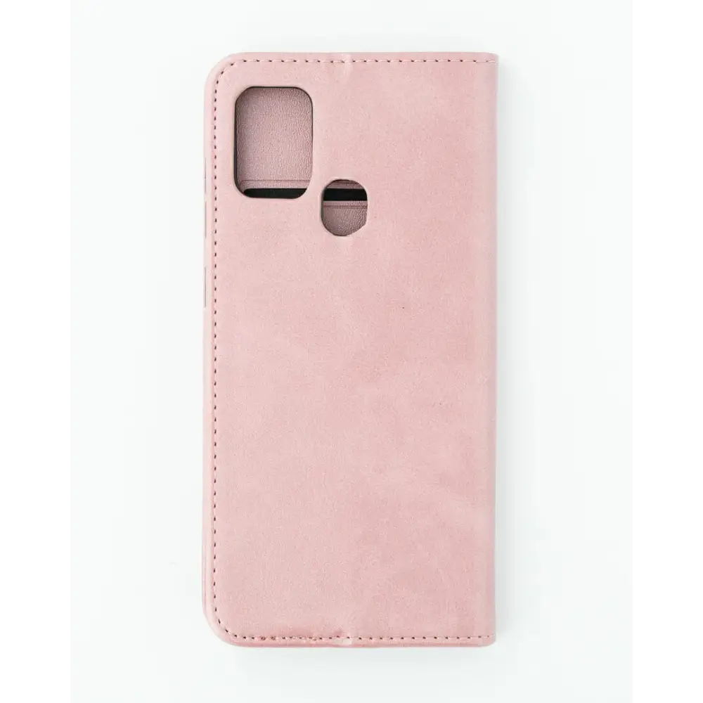 Samsung Galaxy A21s Unitec Lompakko Suojakotelo Ruusukulta