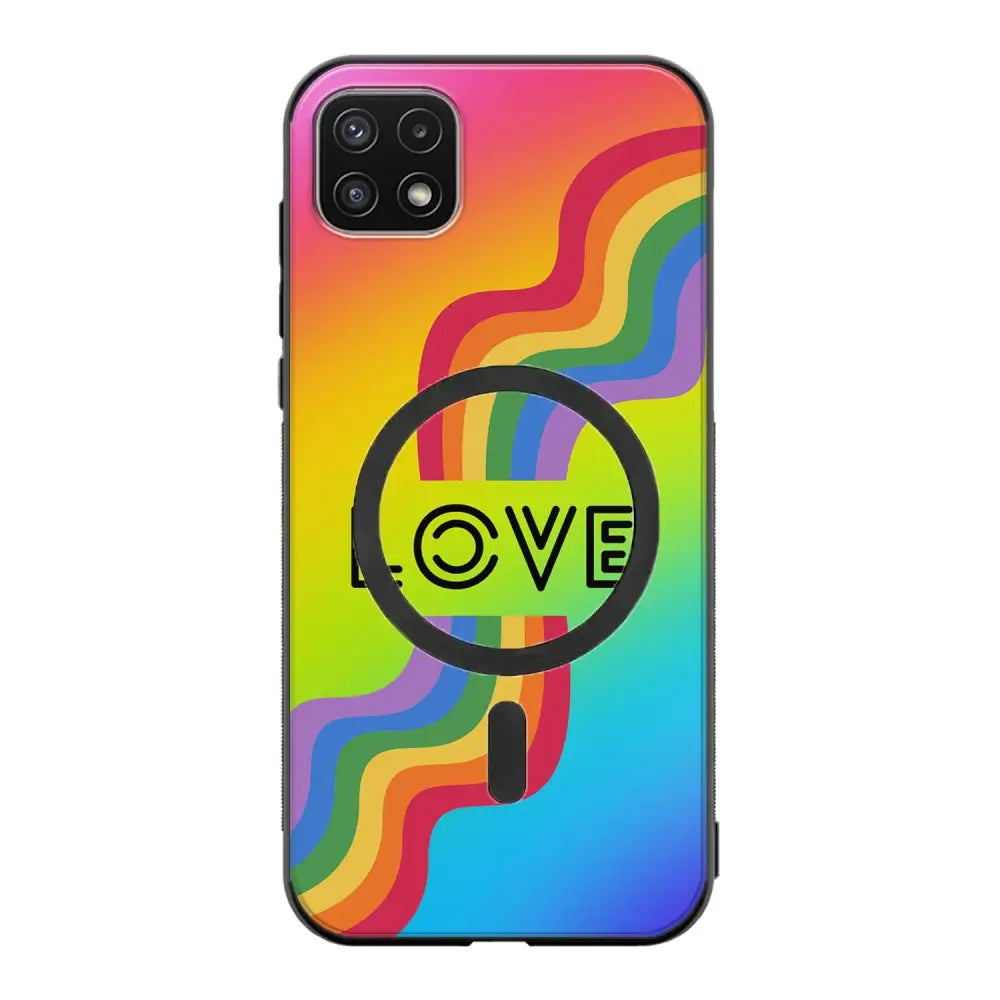 Samsung Galaxy A22 pride suojakuoret - Love