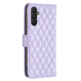 Samsung Galaxy A25 5G Lompakko suojakotelo - Violetti Timantti