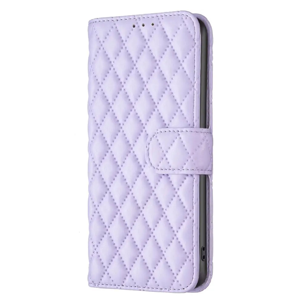 Samsung Galaxy A25 5G Lompakko suojakotelo - Violetti Timantti